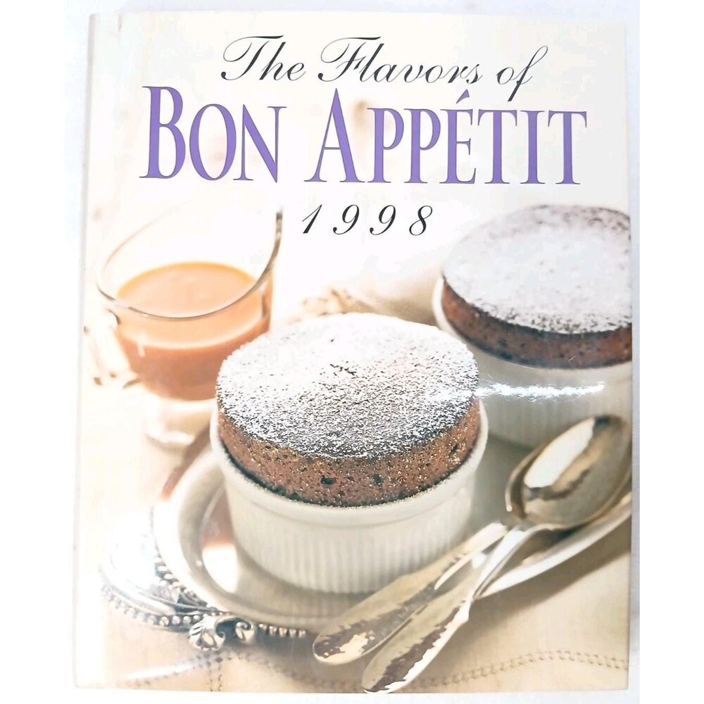 1998 First Edition Condé Nast The Flavors of Bon Appétit Cookbook Hardcover